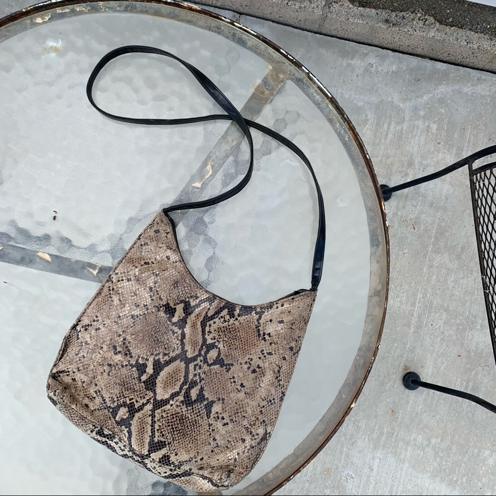Vintage snakeskin bag